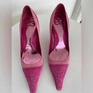 Escada pink heels size 38